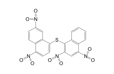 2,4-DINITRO-1-NAPHTHYL 4,7-DINITRO-1-NAPHTHYL SULFIDE