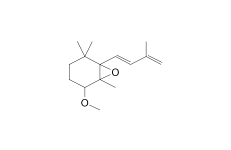 Methyl 1,5,5-trimethyl-6-[(1E)-3-methyl-1,3-butadienyl]-7-oxabicyclo[4.1.0]hept-2-yl ether