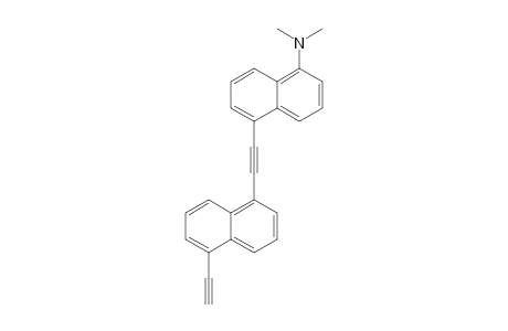 5-[(5-Ethynyl-1-naphthyl)ethynyl]-N,N-dimethylnaphthalen-1-amine