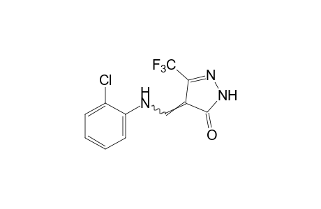 4-[(o-chloroanilino)methylene]-3-(trifluoromethyl)-2-pyrazolin-5-one