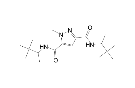 1H-pyrazole-3,5-dicarboxamide, 1-methyl-N~3~,N~5~-bis(1,2,2-trimethylpropyl)-