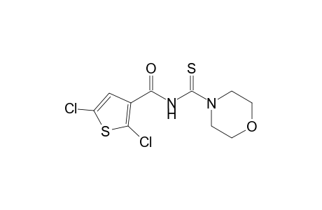 2,5-DICHLORO-N-(MORPHOLIN-4-YLCARBONOTHIOYL)-THIOPHENE-3-CARBOXAMIDE