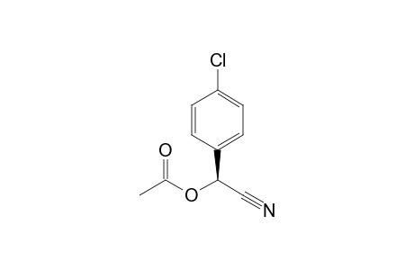 (S)-(+)-1-Cyano-1-(4-chlorophenyl)methyl acetate