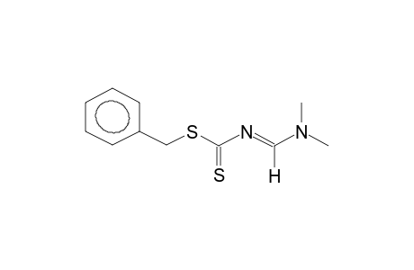 2-BENZYLTHIO-4-DIMETHYLAMINO-1-THIA-3-AZABUTADIENE-1,3