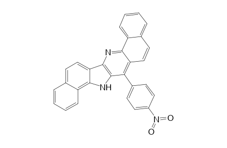 14-(4-Nitrophenyl)-15H-benzo[h]benzo[6,7]indolo[3,2-b]quinpline