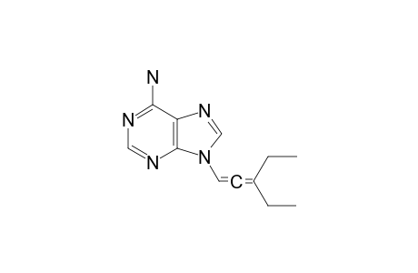 [9-(3-ethylpenta-1,2-dienyl)purin-6-yl]amine