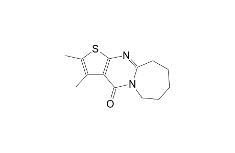 2,3-dimethyl-7,8,9,10-tetrahydrothieno[2',3':4,5]pyrimido[1,2-a]azepin-4(6H)-one