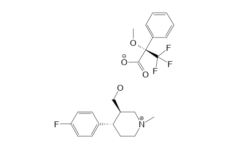 (3-R,4-S)-PIPERIDINIUM_(S)-MOSHER-CARBOXYLATE