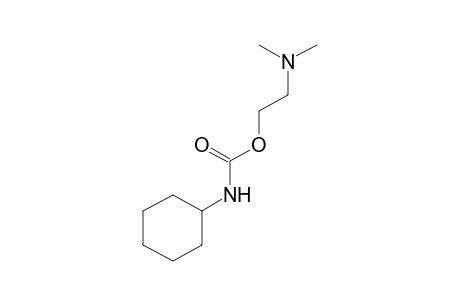 cyclohexanecarbamic acid, 2-(dimethylamino)ethyl ester