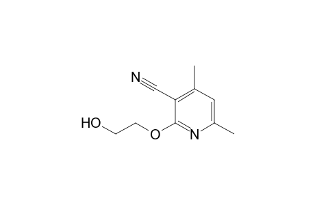 4,6-DIMETHYL-2-(2-HYDROXYETHOXY)-PYRIDINE-3-CARBONITRILE