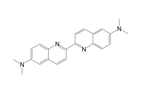 6,6'-Bis(N,n-dimethylamino)-2,2'-biquinoline