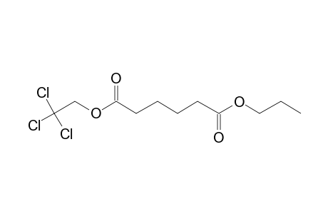 Adipic acid, propyl 2,2,2-trichloroethyl ester