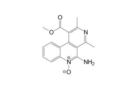 5-Amino-1-methoxycarbonyl-2,4-dimethylbenzo(c)[2,7]naphtyridine 6-oxide