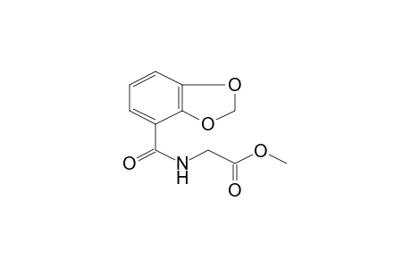 [(Benzo[1,3]dioxole-4-carbonyl)amino]acetic acid, methyl ester