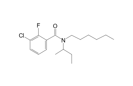 Benzamide, 3-chloro-2-fluoro-N-(2-butyl)-N-hexyl-