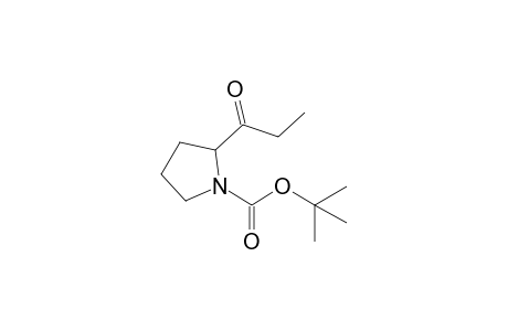 N-(tert-Butoxycarbonyl)-2-(1-oxopropyl)pyrrolidine