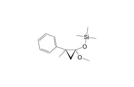 1-Methoxy-1-(trimethylsiloxy)-2-methyl-2-phenylcyclopropane