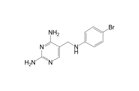 5-[(4-Bromoanilino)methyl]-2,4-pyrimidinediamine