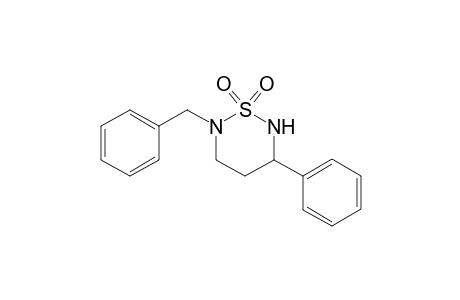 2-benzyl-5-phenyl-1,2,6-thiadiazinane 1,1-dioxide