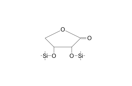 2(3H)-Furanone, dihydro-3,4-bis[(trimethylsilyl)oxy]-, cis-