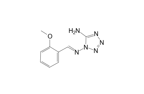 N~1~-[(E)-(2-methoxyphenyl)methylidene]-1H-tetraazole-1,5-diamine