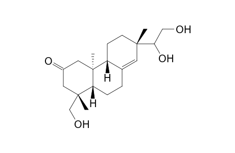 ent-2-oxo-15,16,19-trihydroxypimar-8(14)-ene