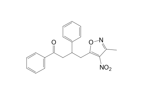 4-(3-methyl-4-nitro-5-isoxazolyl)-3-phenylbutyrophenone