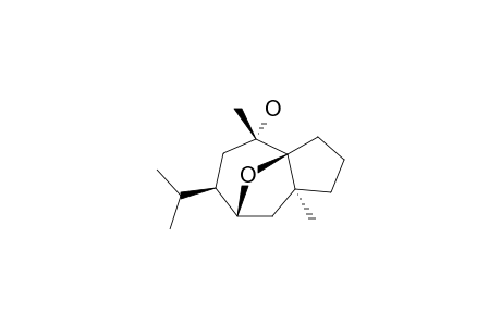 4-.beta.-Isopropyl-2.beta.,7.alpha.-dimethyl-1.beta.,5.beta.-epoxy-1.beta.,7.alpha.-bicyclo[5.3.0]decan-2.alpha.-ol