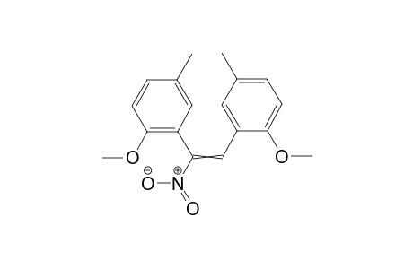 1-Nitro-1,2-bis(2-methoxy-5-methylphenyl)ethylene