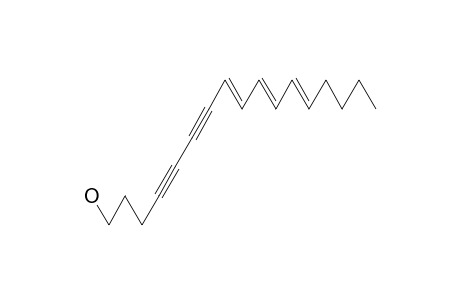 (8E,10E,12E)-HEPTADECATRIENE-4,6-DIYN-1-OL;CICUTOL