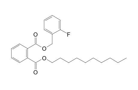 Phthalic acid, 2-fluorobenzyl decyl ester