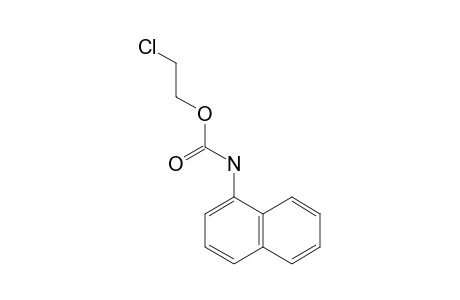 1-naphthalenecarbamic acid, 2-chloroethyl ester