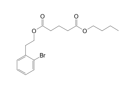 Glutaric acid, 2-(2-bromophenyl)ethyl butyl ester