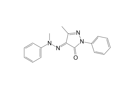 3-methyl-1-phenylpyrazole-4,5-dione, 4-(methylphenylhydrazone)