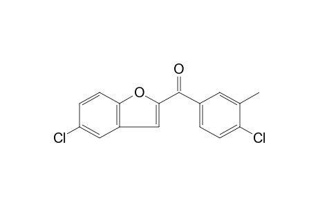 5-Chloro-2-benzofuranyl 4-chloro-m-tolyl ketone