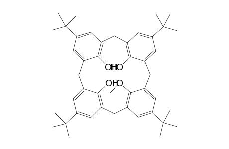 5,11,17,23-Tetrakis(T-butyl)-28-methoxy-pentacyclo(19.3.1.1/3,7/.1/9,13/.1/15,19/)octacosa-dodecene-25,26,27-triol