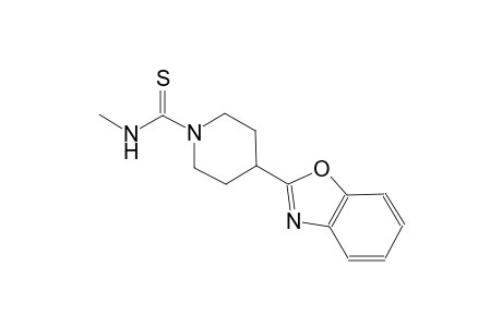 1-piperidinecarbothioamide, 4-(2-benzoxazolyl)-N-methyl-