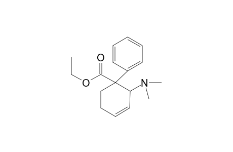 Ethyl 2-(dimethylamino)-1-phenyl-3-cyclohexene-1-carboxylate