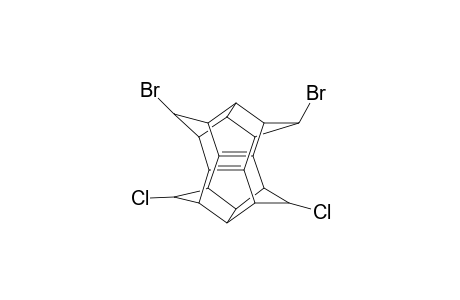 3,8-Dibromo-13,18-dichlorononacyclo-icosa-10,20-diene