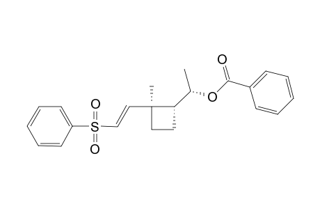 (1S)-1-[(1R,2S)-2-METHYL-2-[(E)-2-(PHENYLSULFONYL)-1-ETHENYL]-CYCLOBUTYL]-ETHYL-BENZOATE