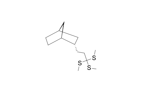3-NORBORNANE-1,1,1-TRIS-(METHYLTHIO)-PROPANE