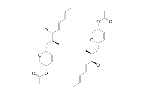 [2-R-[2-ALPHA-(R*,R*,S*)-5-ALPHA]-(E,E)]-1-[5-ACETYLOXY)-5,6-DI-HYDRO-2-H-PYRAN-2-YL]-2-METHYL-4,6-OCTADIEN-3-OL