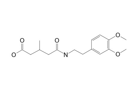 4-(3,4-Dimethoxyphenethylcarbamoyl)-3-methylbutyric acid