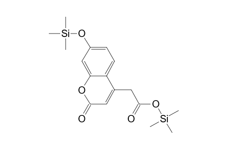 7-Trimethylsilyloxycoumarin-4-acetic acid, trimethylsilyl ester