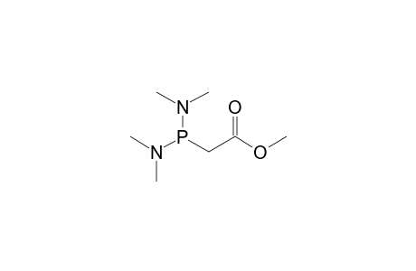 ACETIC-ACID-[BIS-(N,N-DIMETHYLAMINO)-PHOSPHINO]-METHYLESTER;COMPOUN-#7C