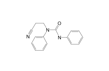 Propionitrile, 3-(phenyl)(phenylaminocarbonyl)amino-