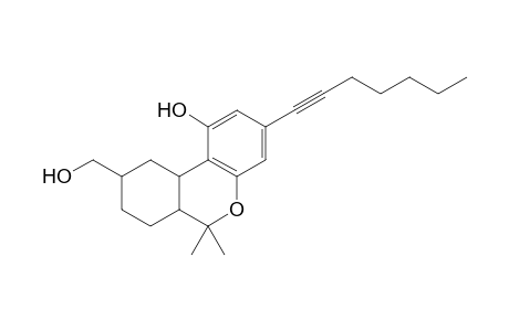 2,2-Dimethyl-6-(heptynyl)-8-hydroxy-3-oxatricyclo[8.4.0.0(4,9)]tetradec-4(9),5,7-trien-12-methanol