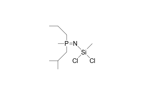 (Dichloro-methyl-silylimino)-(2-methyl-propyl)-propyl-methyl-phosphorane