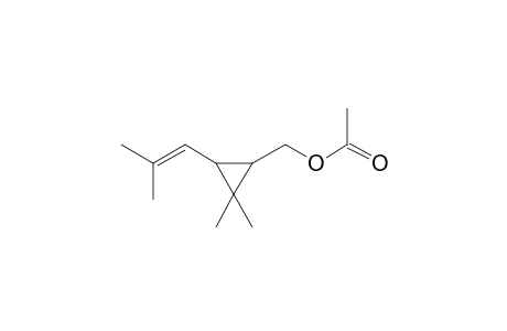 Chrysanthemyl alcohol, o-acetyl- (stereoisomer 2)