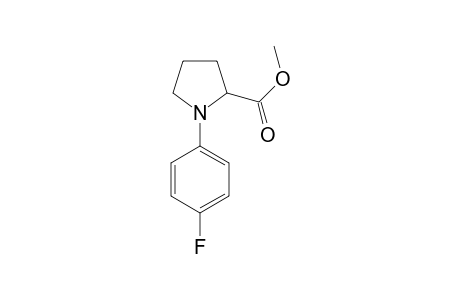 methyl 1-(4-fluorophenyl)pyrrolidine-2-carboxylate